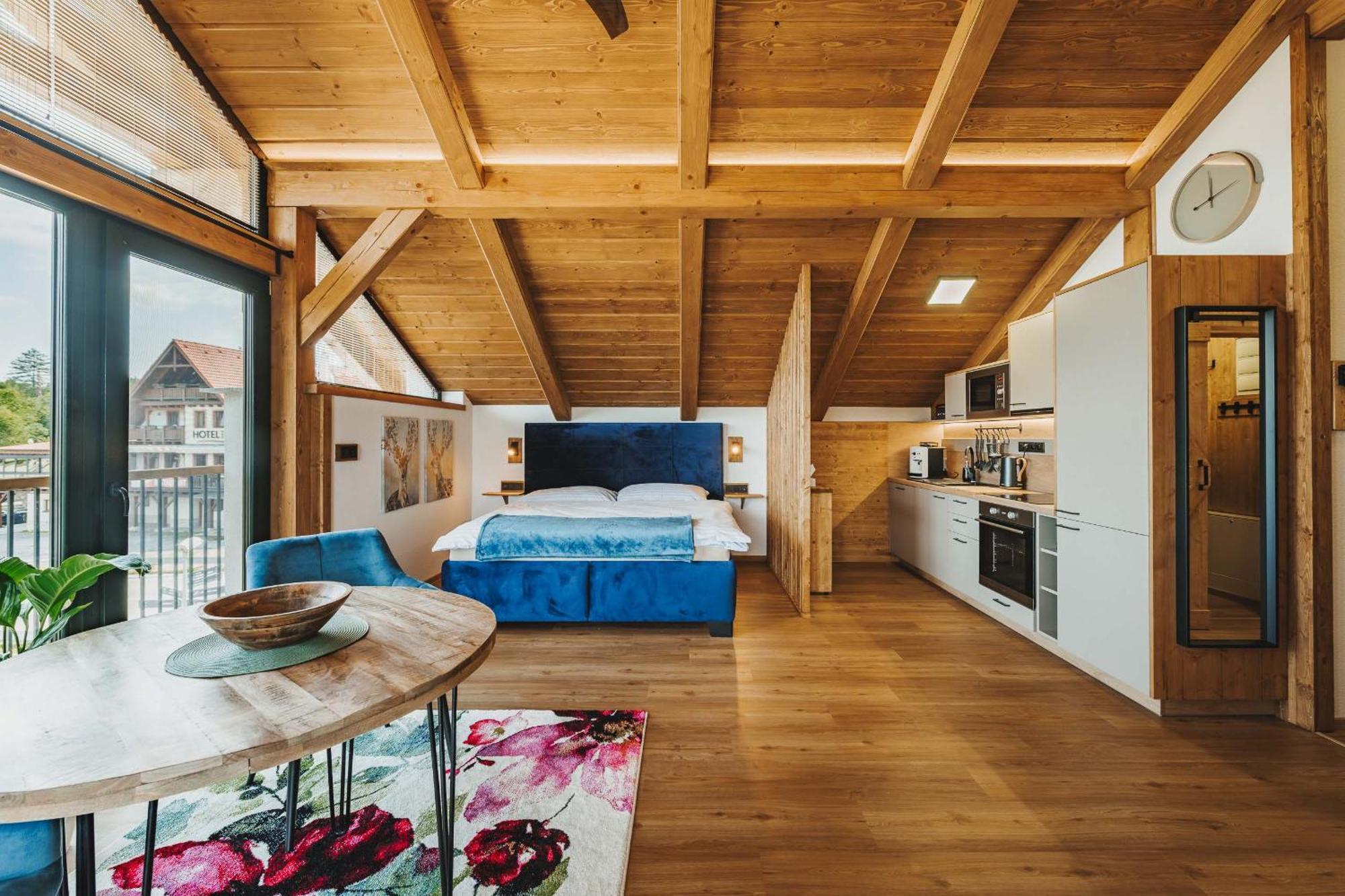 Ferienwohnung Rezidence KUPEC Frymburk nad Vltavou Exterior foto